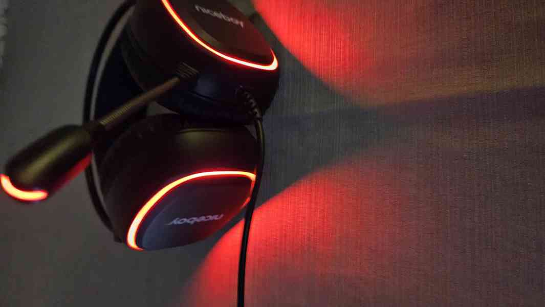 Herní sluchátka Niceboy (prostorový 7.1 zvuk) - foto 5