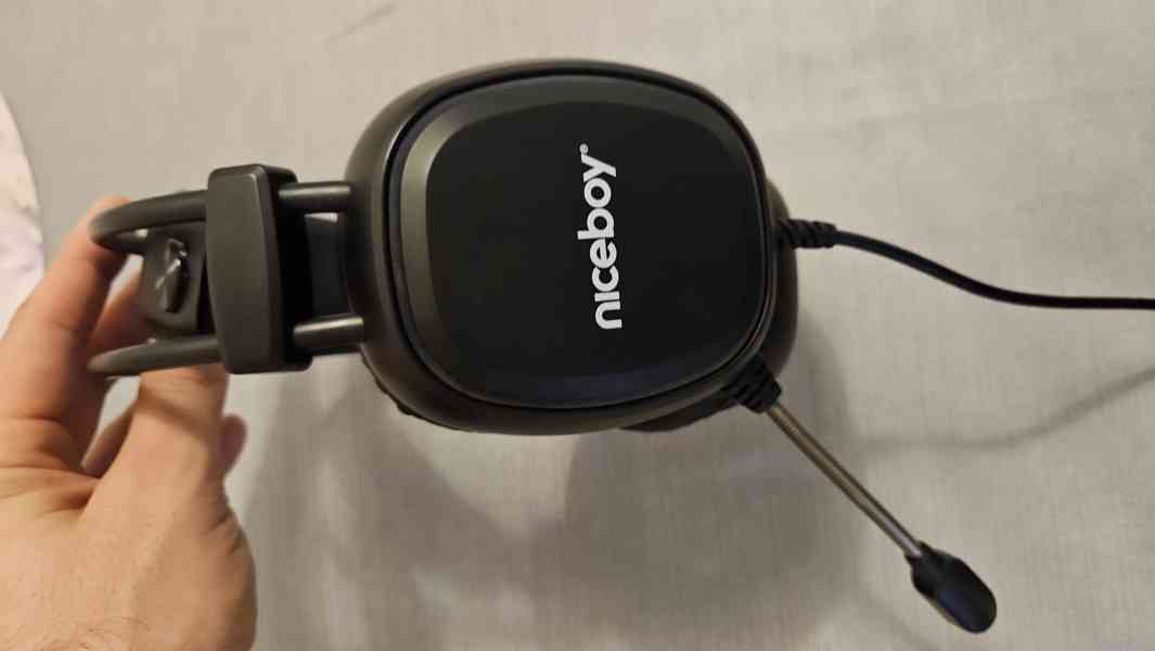 Herní sluchátka Niceboy (prostorový 7.1 zvuk) - foto 3