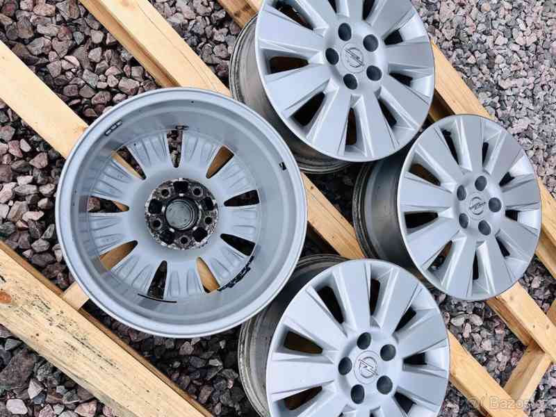 5x110 R16 originál alu disky Opel - ET 41 - foto 8