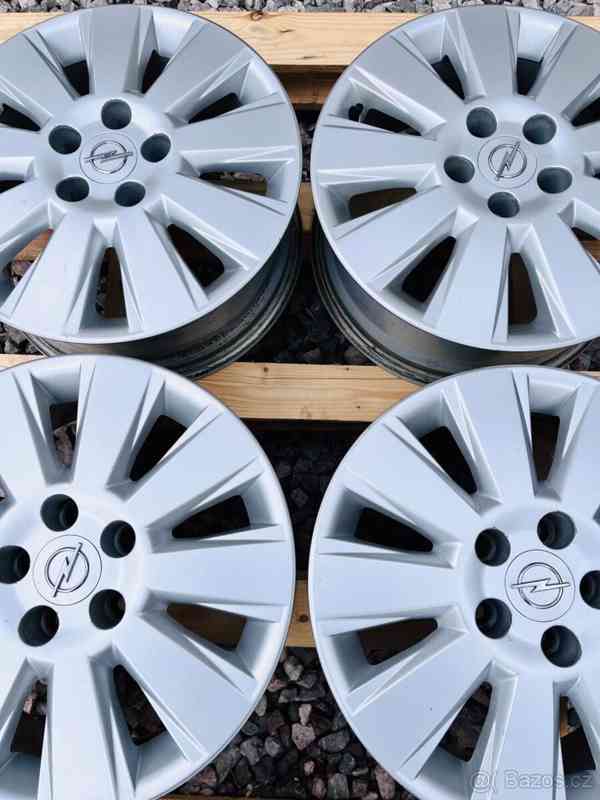 5x110 R16 originál alu disky Opel - ET 41 - foto 10