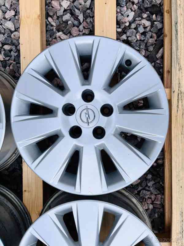 5x110 R16 originál alu disky Opel - ET 41 - foto 3
