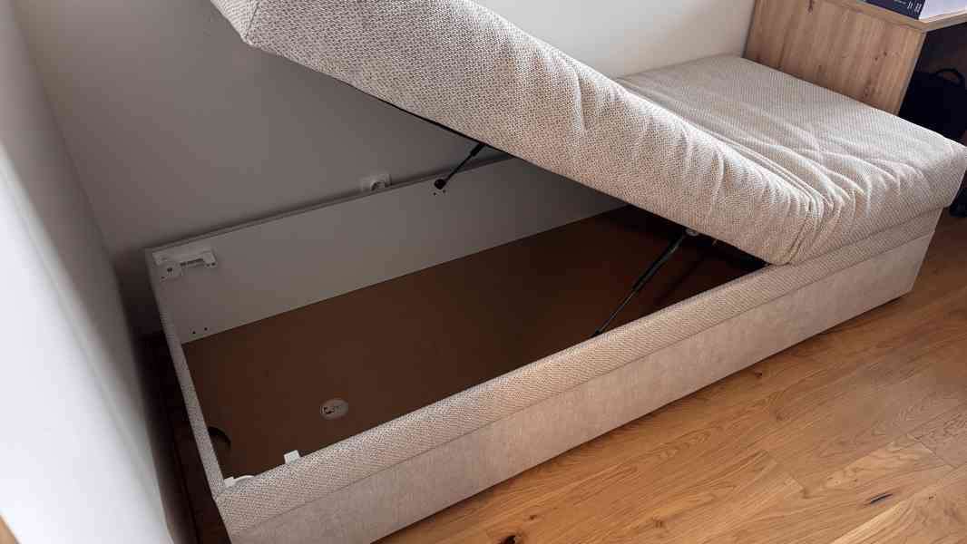 Postel / Válenda Evelina 90x200 s úložným prostorem - foto 3