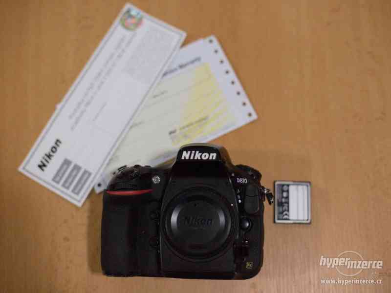 Nikon D810 +výbava - foto 4