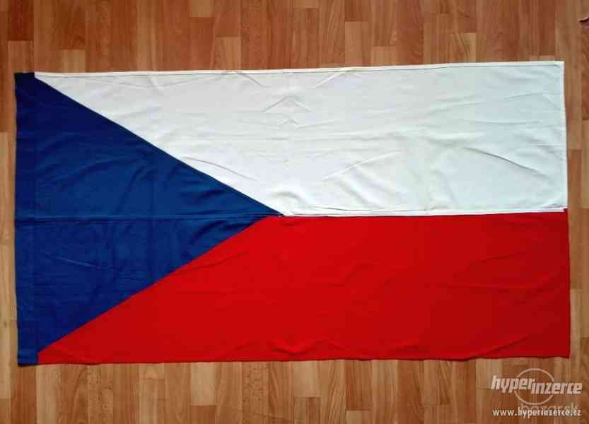 Vlajka Česká republika veľká 74x142 cm - foto 5