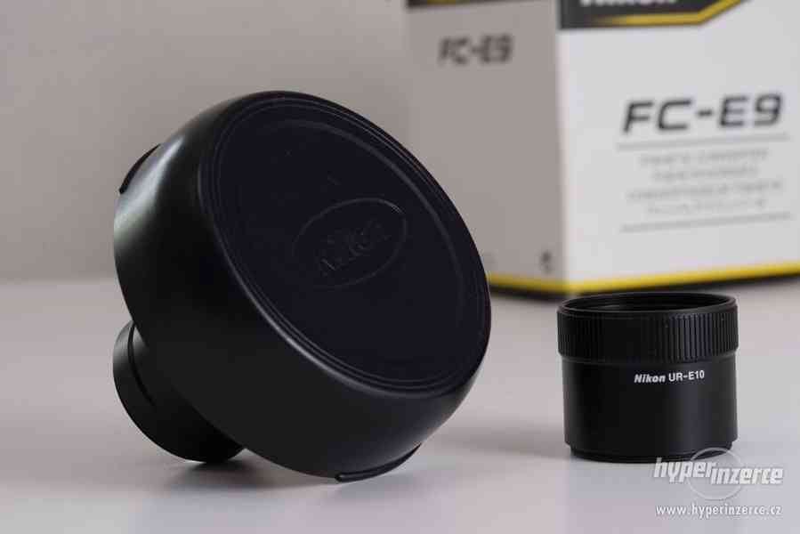 Nikon FC-E9 "rybí oko" + adaptér na Nikon Coolpix - foto 2