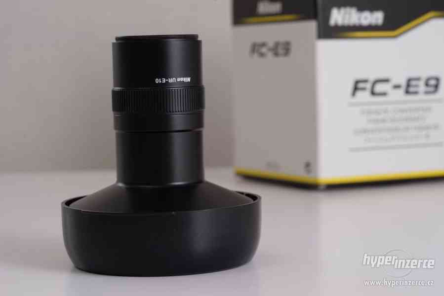 Nikon FC-E9 "rybí oko" + adaptér na Nikon Coolpix - foto 3