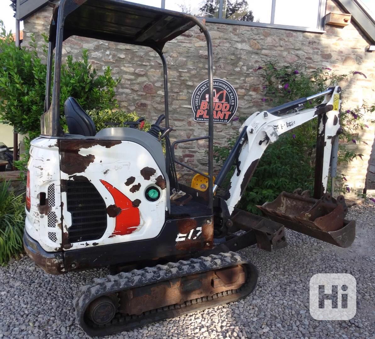 Rýpadlo Bobcat E17, 3 lopaty - foto 1