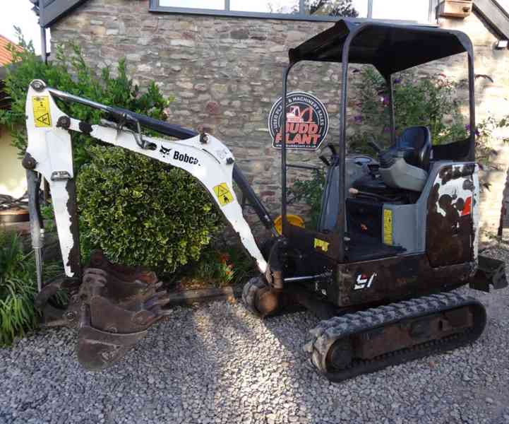 Rýpadlo Bobcat E17, 3 lopaty - foto 2