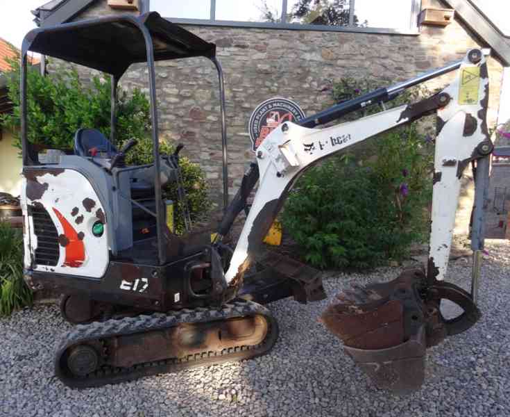 Rýpadlo Bobcat E17, 3 lopaty - foto 7