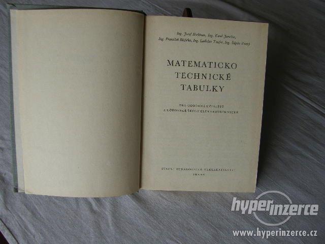 Matematicko - technické tabulky - foto 2