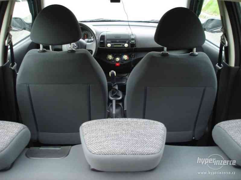 Nissan Micra 1.2-59 KW, Typ K12,Serv.kn.,Automatické svícení - foto 9