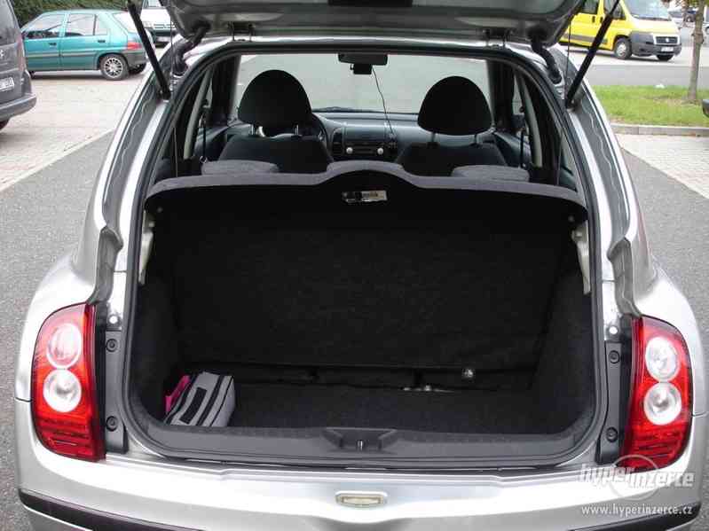 Nissan Micra 1.2-59 KW, Typ K12,Serv.kn.,Automatické svícení - foto 12