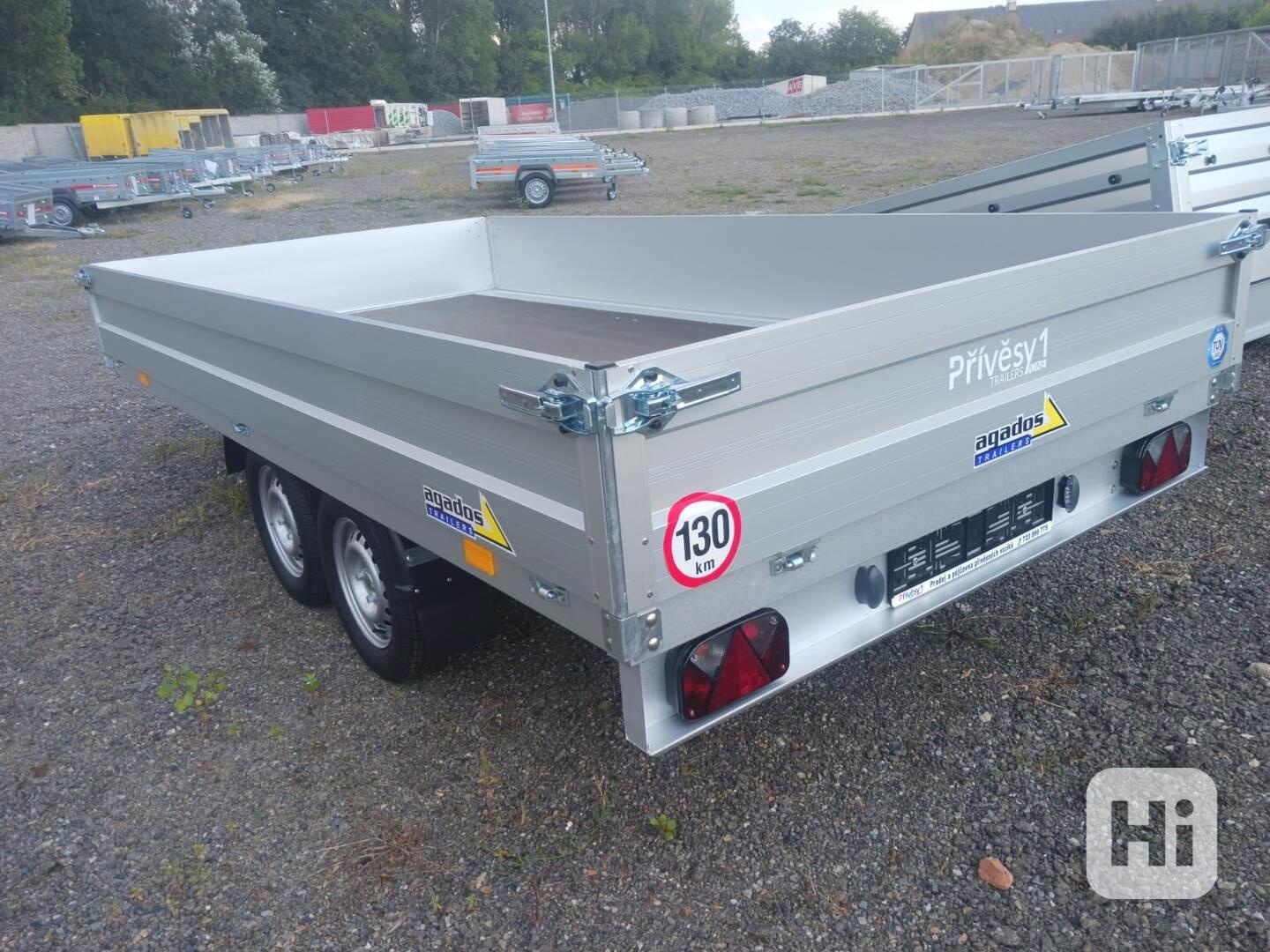 Přívěs VZ-35EXPRESS ROH SLOUPKY N2+POČ,750 kg/ CZ - foto 1