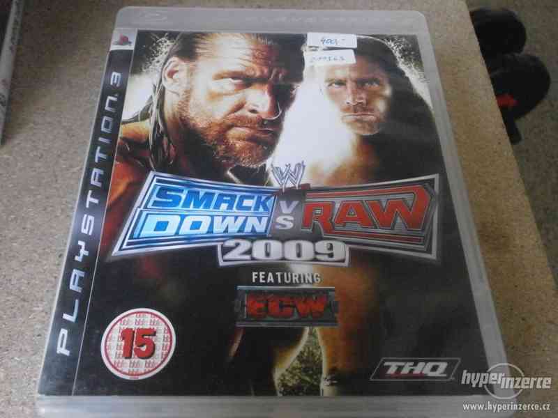 Hra na PS3 - SmackDown ws Raw 2009 - foto 1