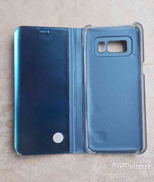 Samsung Clear View kryty na Samsung S8 (modrý, černý) - foto 2