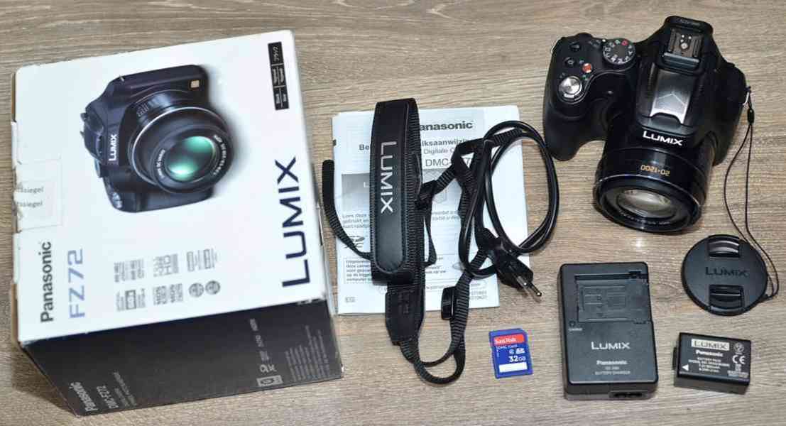 Panasonic Lumix DMC-FZ 72 *60x Op.Zoom*Full HDV - foto 3