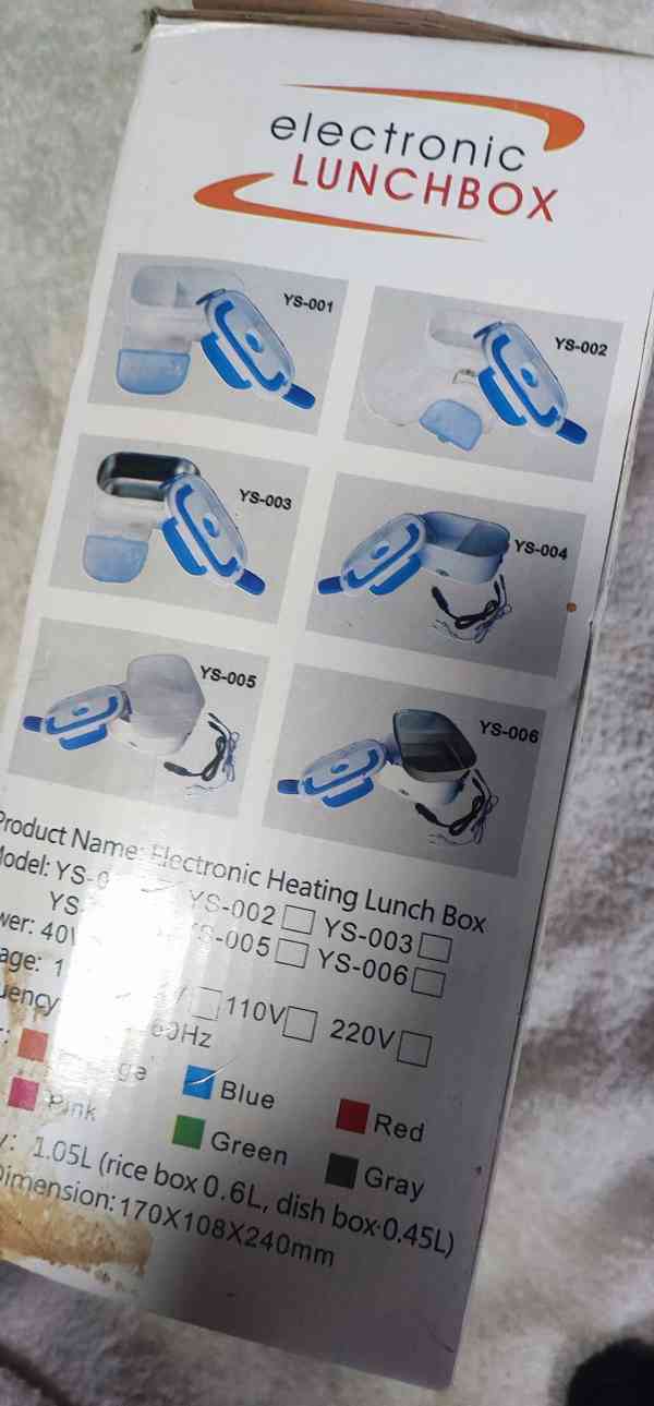 Elektrický ohřívací box na jídlo do auta  - foto 3