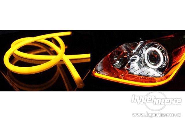 LED pás FLEXIBILNÍ 30cm, oranžová - foto 1