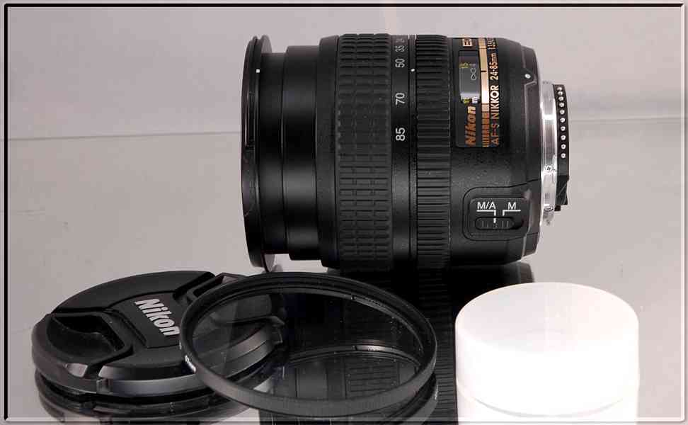 NIKON AF-S NIKKOR 24-85mm 1:3.5-4.5 G ED **FX ZOOM Objektiv* - foto 3