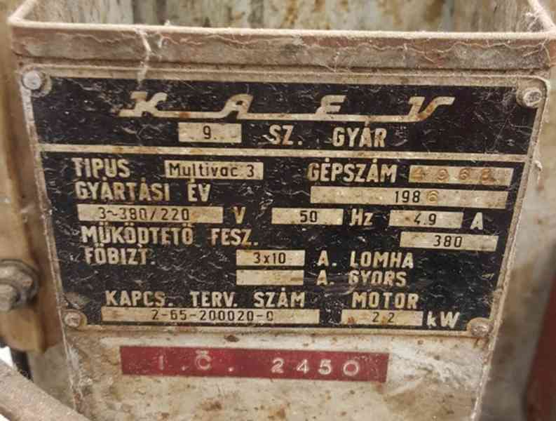 Průmyslový vysavač Multivac 3 (9801.) - foto 6