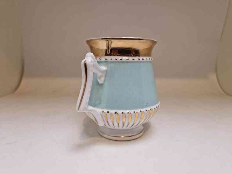 Hezký malovaný porcelánový Hrnek Mušlák - foto 4