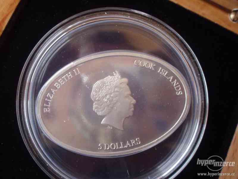 Prodám stříbrnou minci k 100.výročí lodi Titanic - foto 3