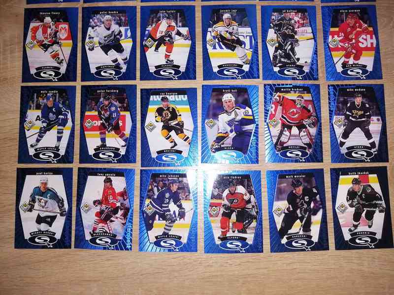 Hokejové karty Starquest Blue celý set 30 karet - foto 3