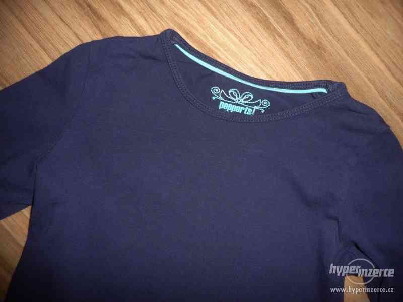 Modré triko Pepperts na 6-8L- vel.122/128 - foto 2