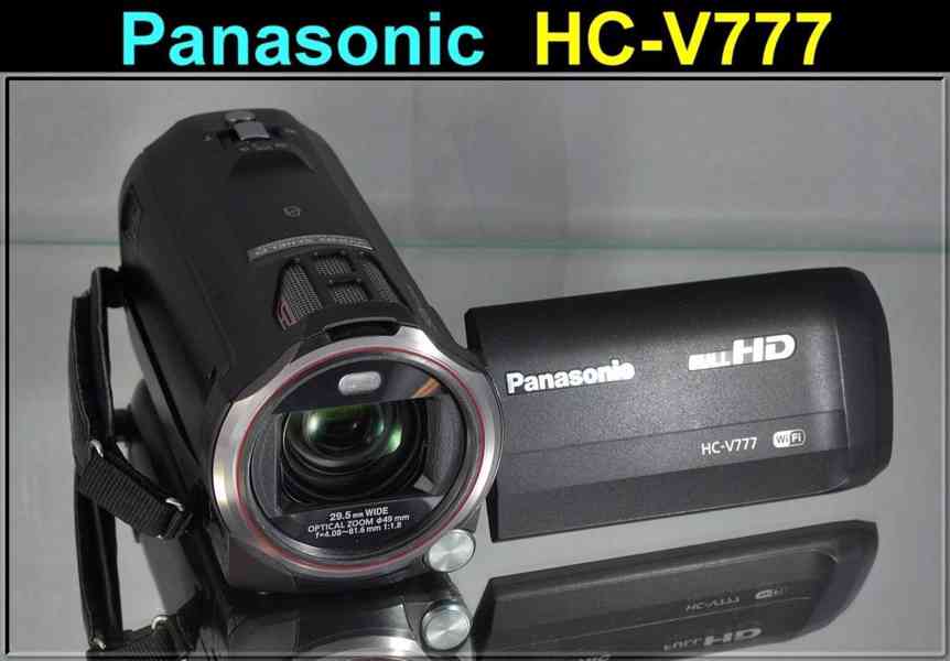  Panasonic HC V777 *Full HDV*Wi-Fi*HYBRID O.I.S.