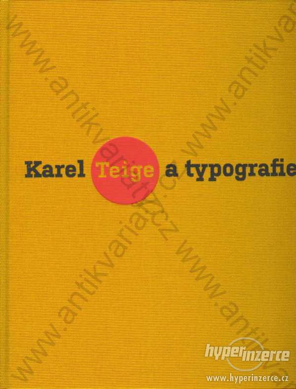 Karel Teige a typografie Karel Srp, Arbor Vitae - foto 1