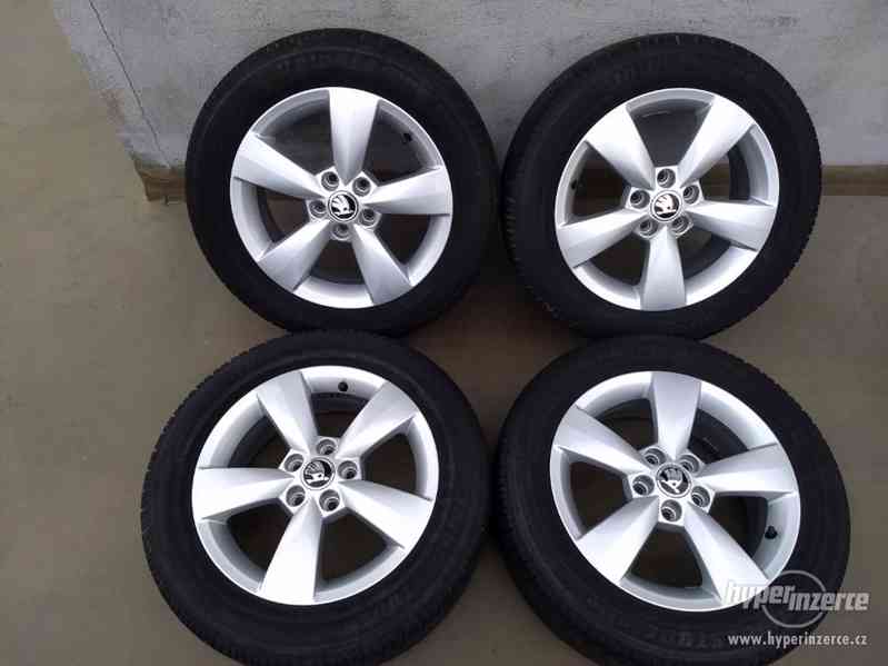185/60R15 alu kola škoda rapid fabia III 6x15 5x100 ET38