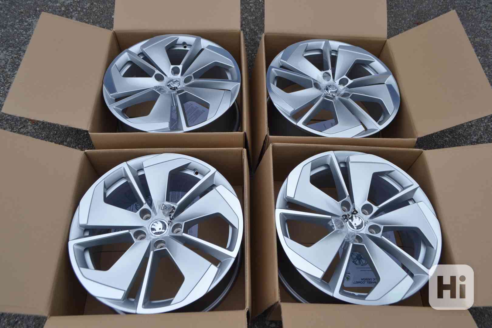 Škoda Octavia IV(RS)  - 18 NOVÉ orig.Alu disky 7.5x18, 5x112 - foto 1