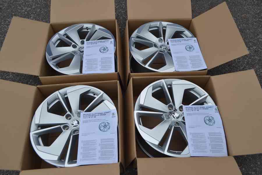 Škoda Octavia IV(RS)  - 18 NOVÉ orig.Alu disky 7.5x18, 5x112 - foto 13