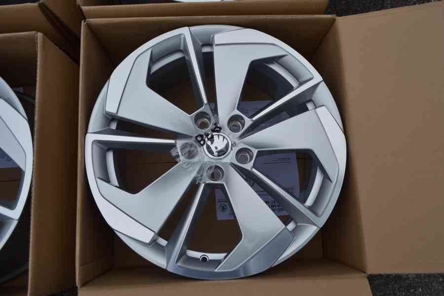 Škoda Octavia IV(RS)  - 18 NOVÉ orig.Alu disky 7.5x18, 5x112 - foto 6