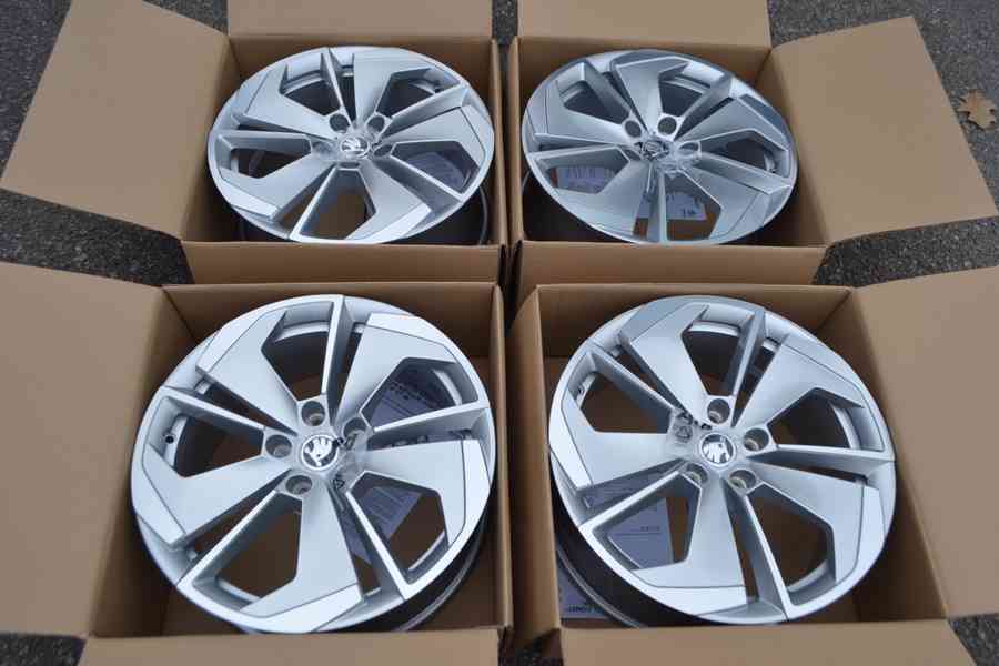 Škoda Octavia IV(RS)  - 18 NOVÉ orig.Alu disky 7.5x18, 5x112 - foto 21