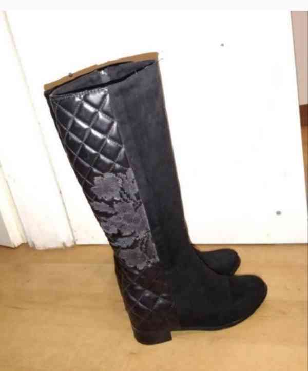 Dámské kozačky, vel. 37