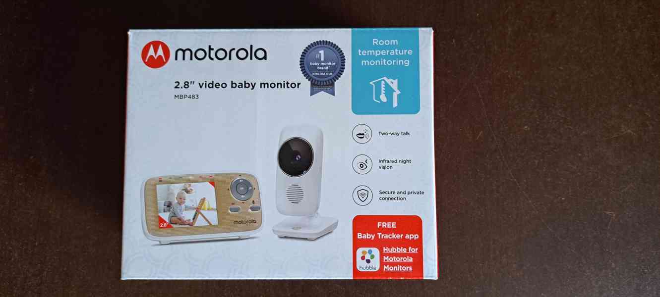 Digitální video chůvička Motorola MBP483 - foto 5