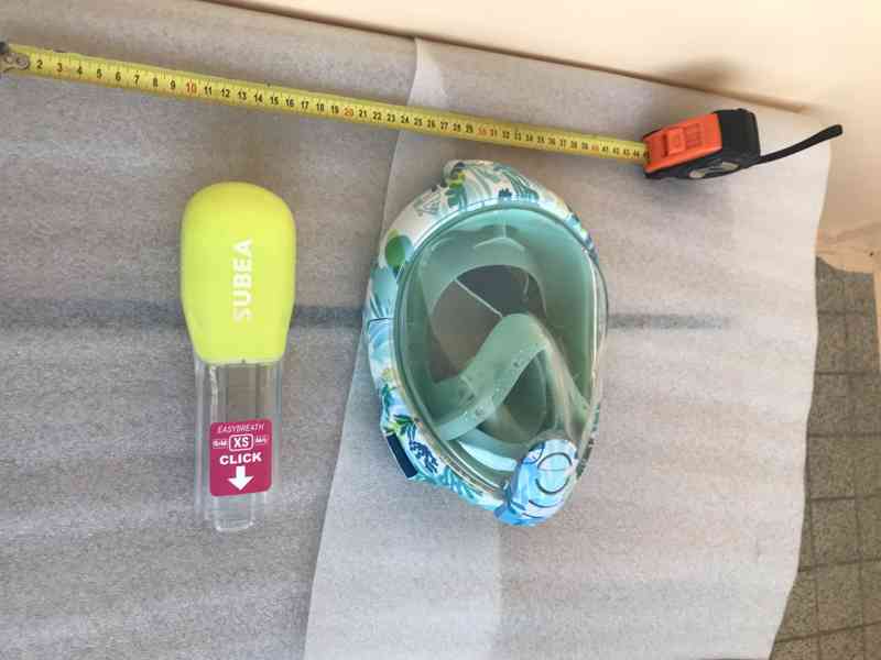 Dětská šnorchlovací maska Subea EasyBreath XS.  - foto 8