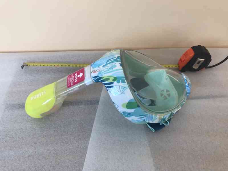 Dětská šnorchlovací maska Subea EasyBreath XS. 