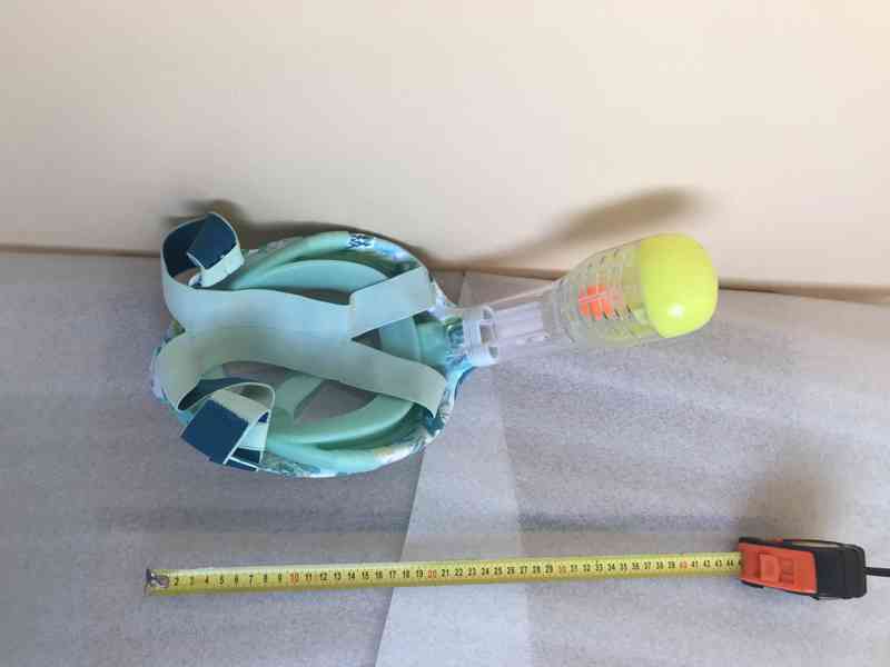 Dětská šnorchlovací maska Subea EasyBreath XS.  - foto 3