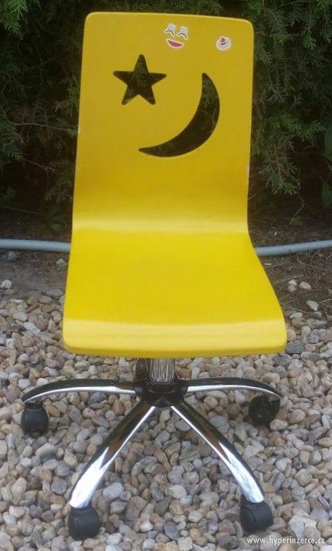 Dětská kolečková židle. - foto 1