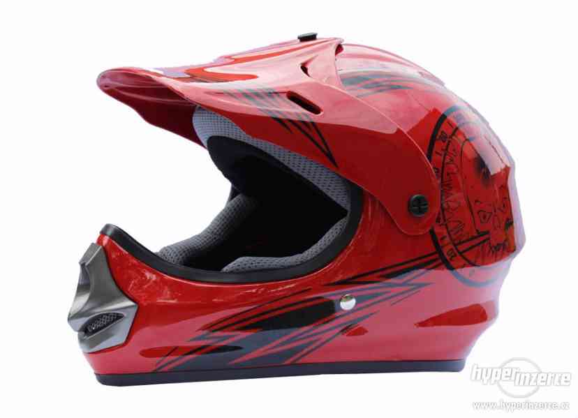 Dětská moto přilba krosová JST moto helma posíláme