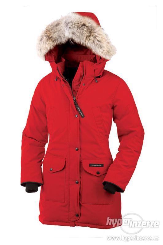Canada Goose Trillium Parka Red dámská zimní bunda - foto 1