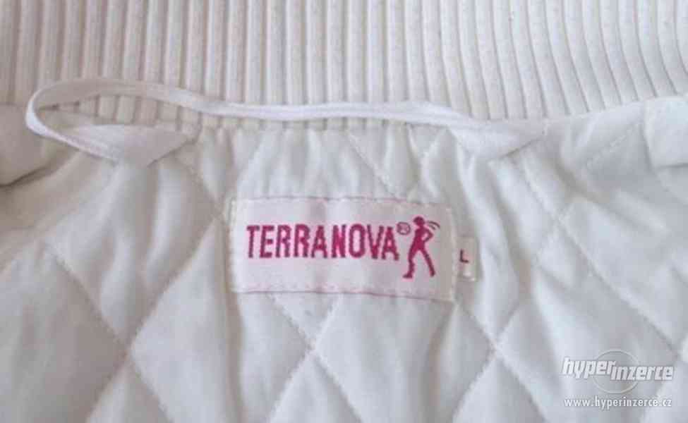 # Bunda # manšestrová # bílá # zateplená # Terranova # - foto 2