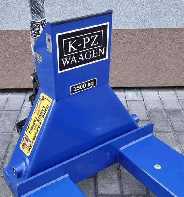 Paletový vozík s váhou. Nosnost 2500kg. Záruka. - foto 3