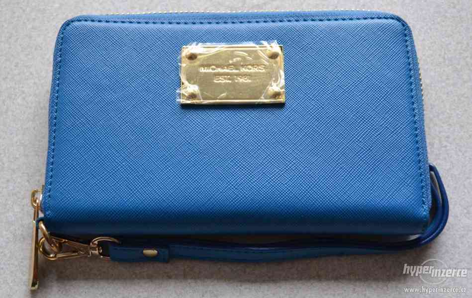 Modrá peněženka MK - foto 1
