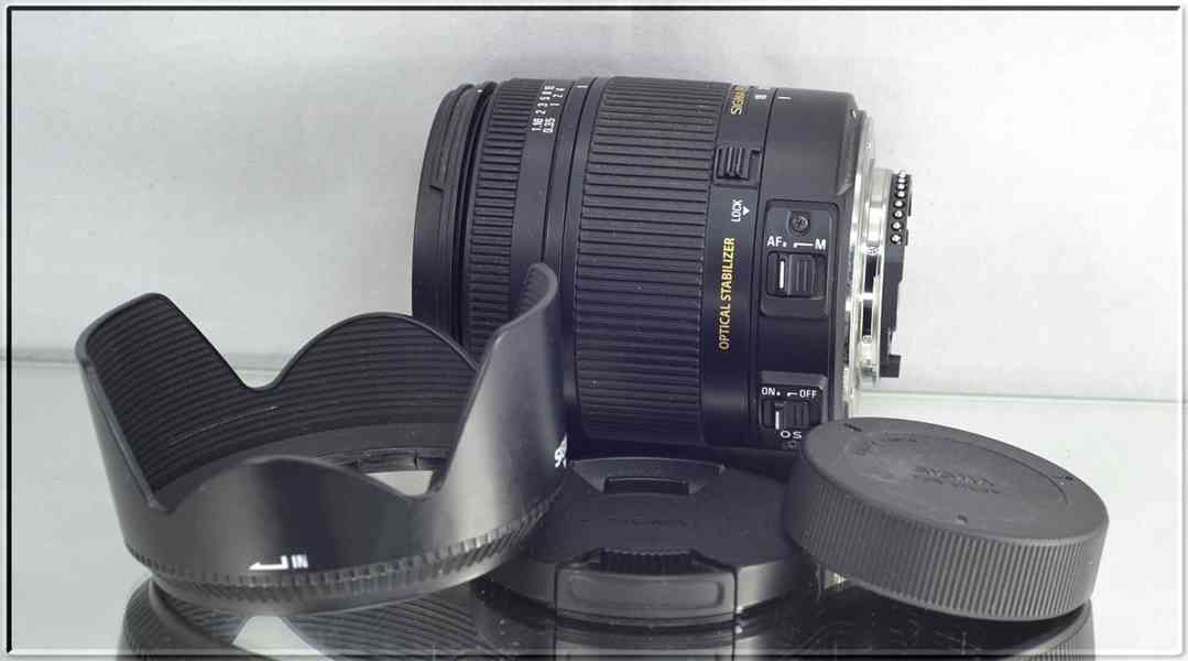 pro Nikon - Sigma DC 18-250mm 1:3.5-6.3 HSM OS - foto 4