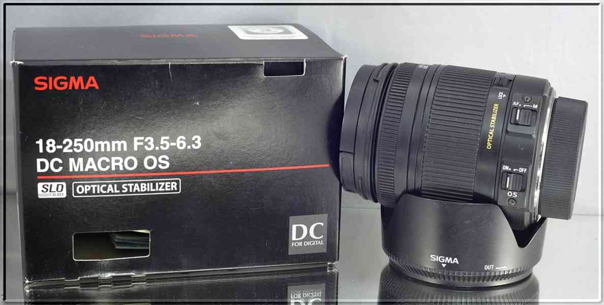 pro Nikon - Sigma DC 18-250mm 1:3.5-6.3 HSM OS - foto 3