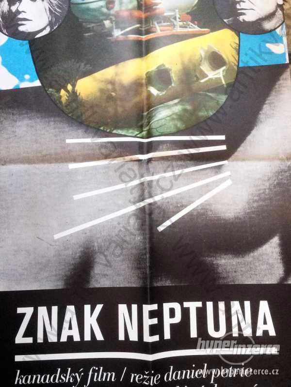 Znak Neptuna film plakát Libor Fára 1974 - foto 1