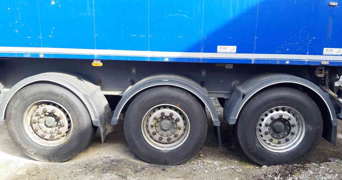 Sklápěcí návěs STAS 50 m3 / plachta / 5.910 kg / rukáv - foto 5